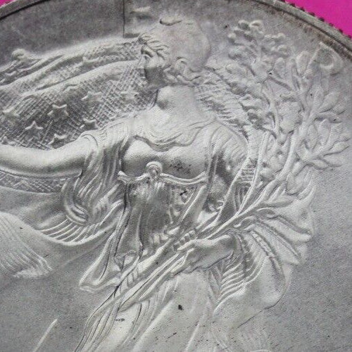 Gem BU 1995 American Silver Eagle Key Date 1 Ounce .999 Exact Coin Shown 42