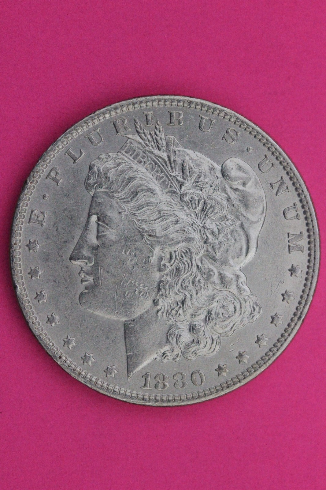 High Grade 1880 O Morgan Lady Liberty Rare Date Silver Dollar Authentic 0281N