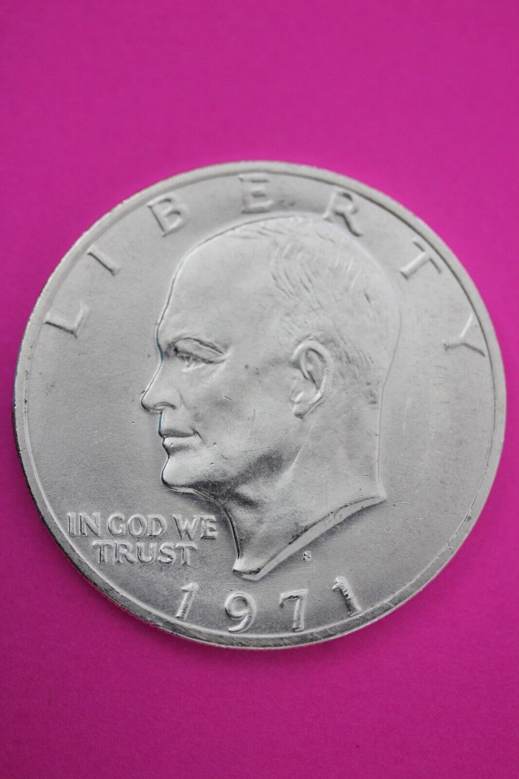 Gem BU 1971 S Ike Eisenhower 40% Silver Dollar You Get Same Coin In Pics TOM 08