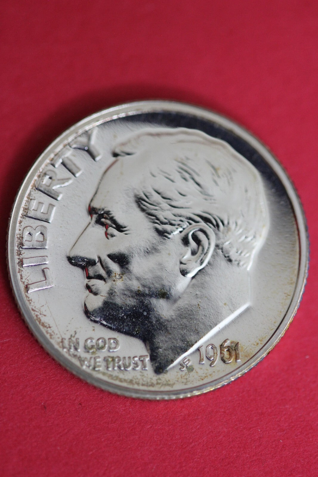 1961 Silver Proof Roosevelt Dime Exact Coin Shown  48