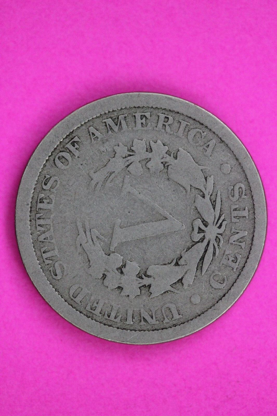 Mint Error Rotated Die 1907 V Liberty Nickel Guaranteed Authentic Genuine 1518