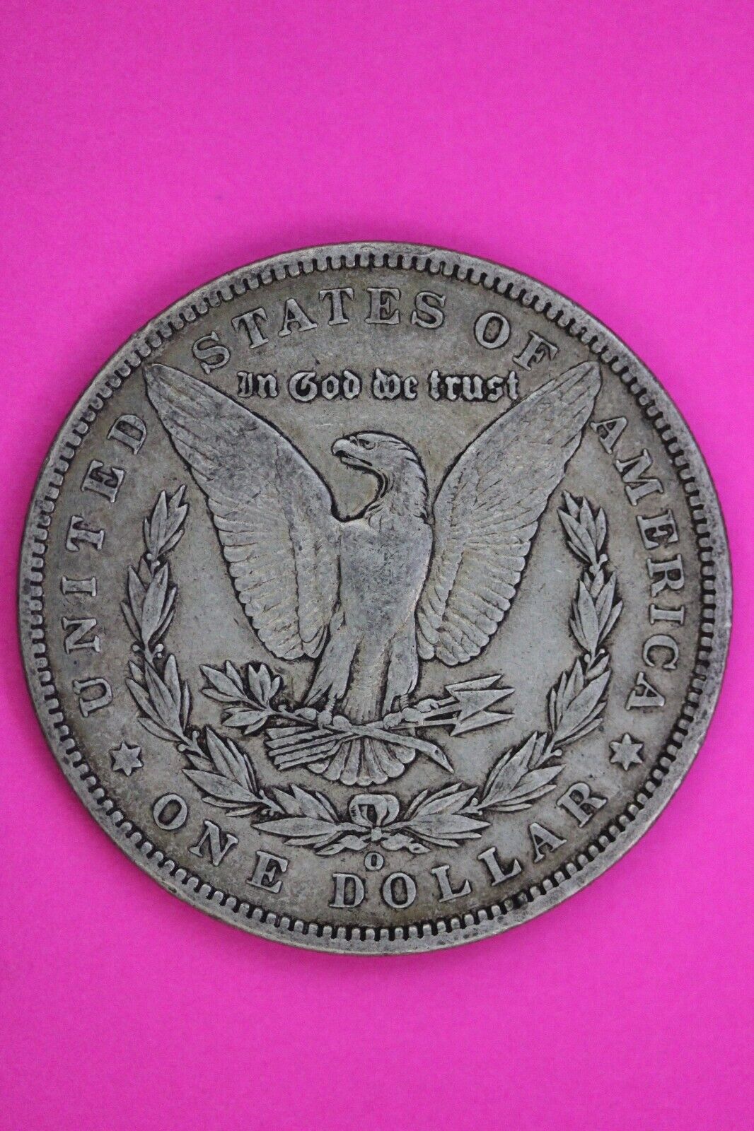 1896 O Morgan Lady Liberty Silver Dollar Key Date Coin New Orleans Mint 396