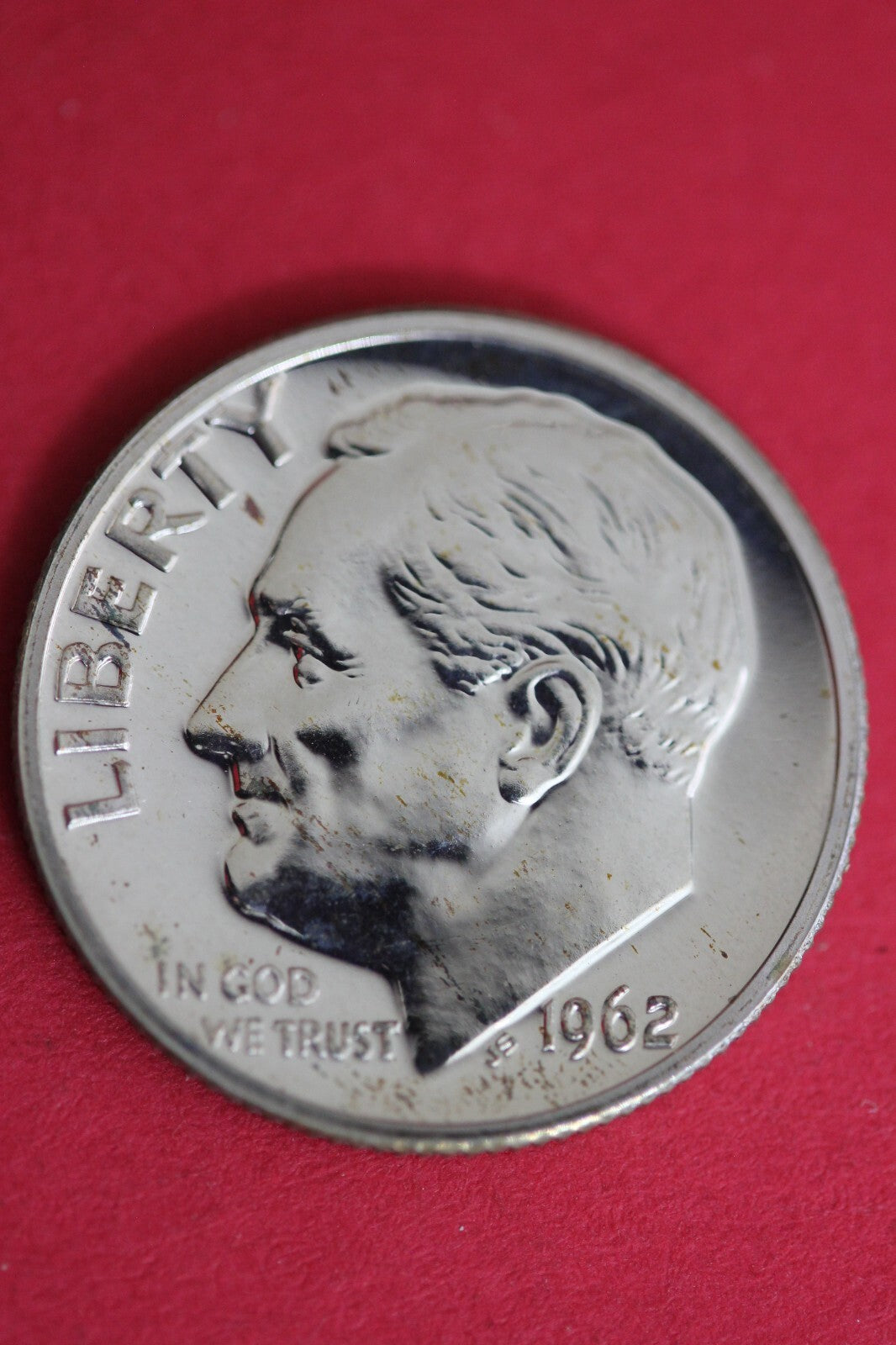 1962 Silver Proof Roosevelt Dime Exact Coin Shown Fast Shipping OCE 75