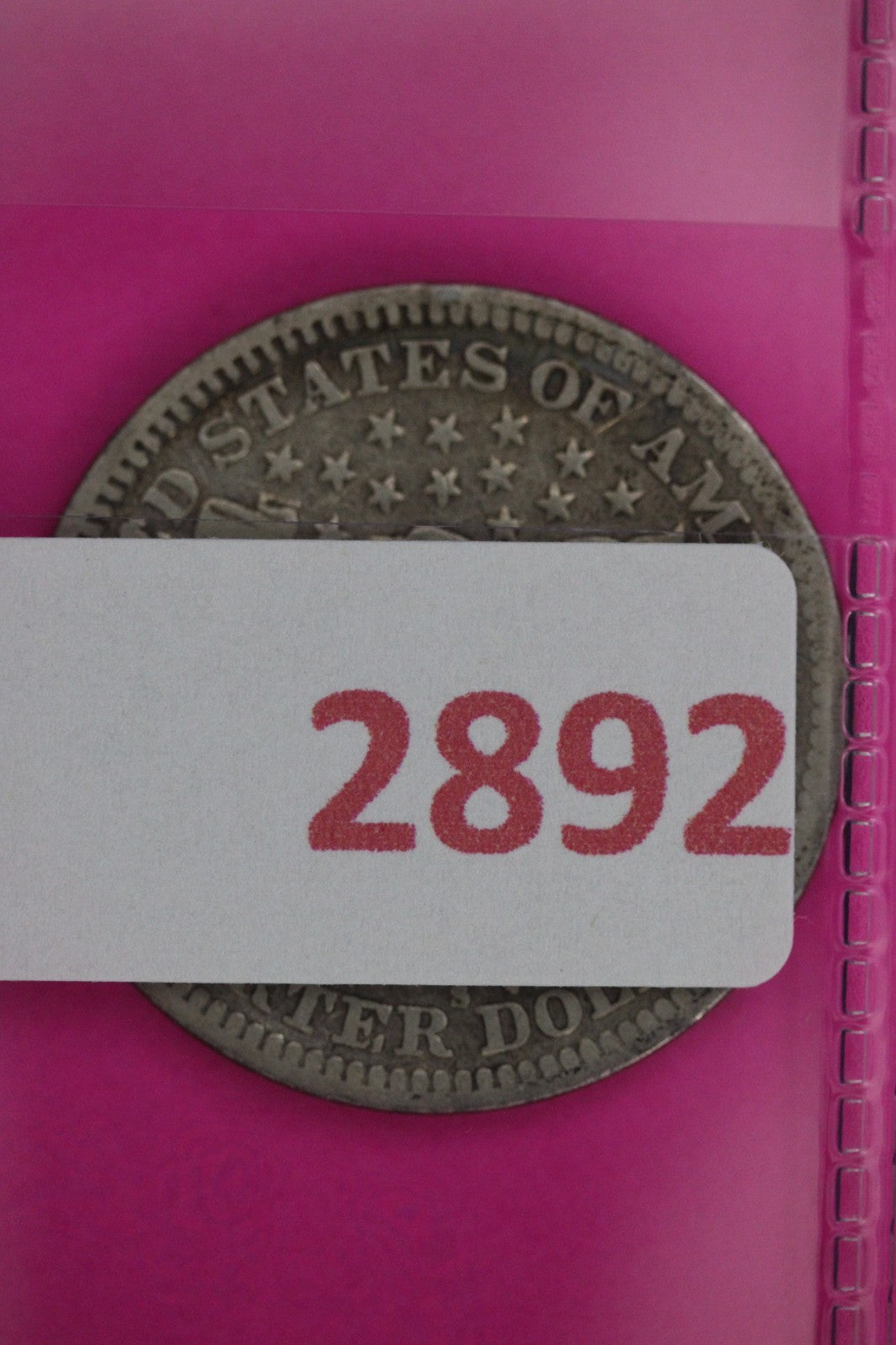 1907 S Barber Liberty Quarter Silver Guaranteed Authentic & Genuine Coin 2892