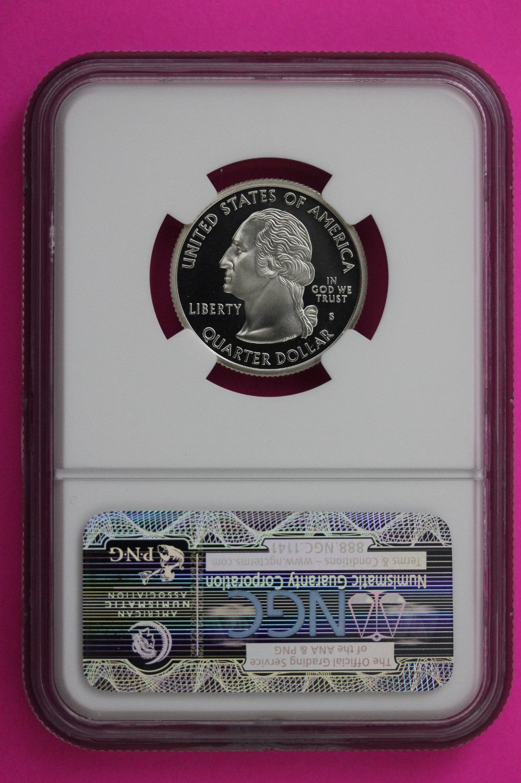 2003 S PF 70 Missouri Silver State Quarter NGC Certified Authentic Slab 416