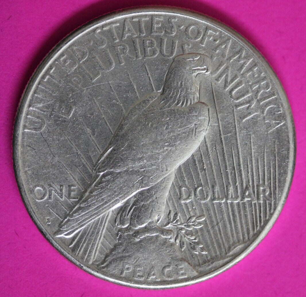 High Grade 1922 S Liberty Peace Silver Dollar San Francisco Mint Nice Luster 166