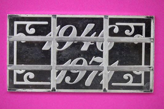 Silver Art Bar Cancelled 1946 & 1947 The Washington Mint 20.1 Grams Rare B132