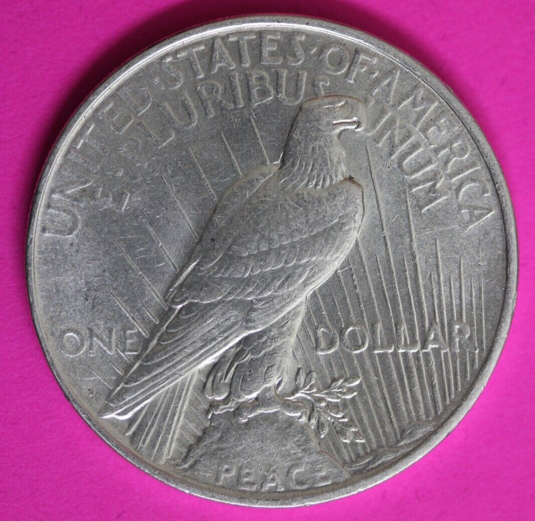 High Grade 1922 D Liberty Peace Silver Dollar Denver Mint Nice Luster 188