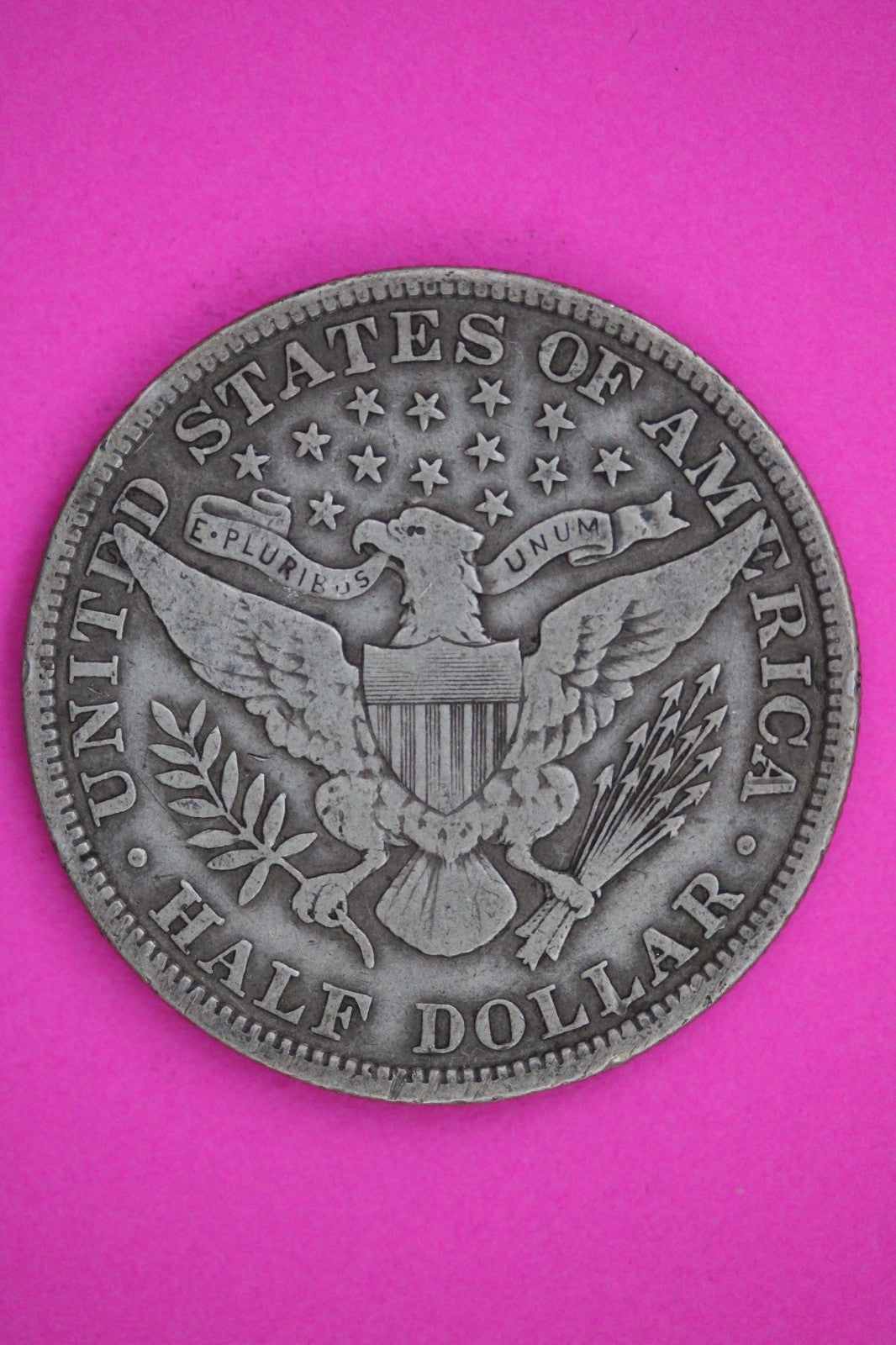 1908 P Barber Liberty Half Dollar Coin Guaranteed Authentic & Genuine 2415