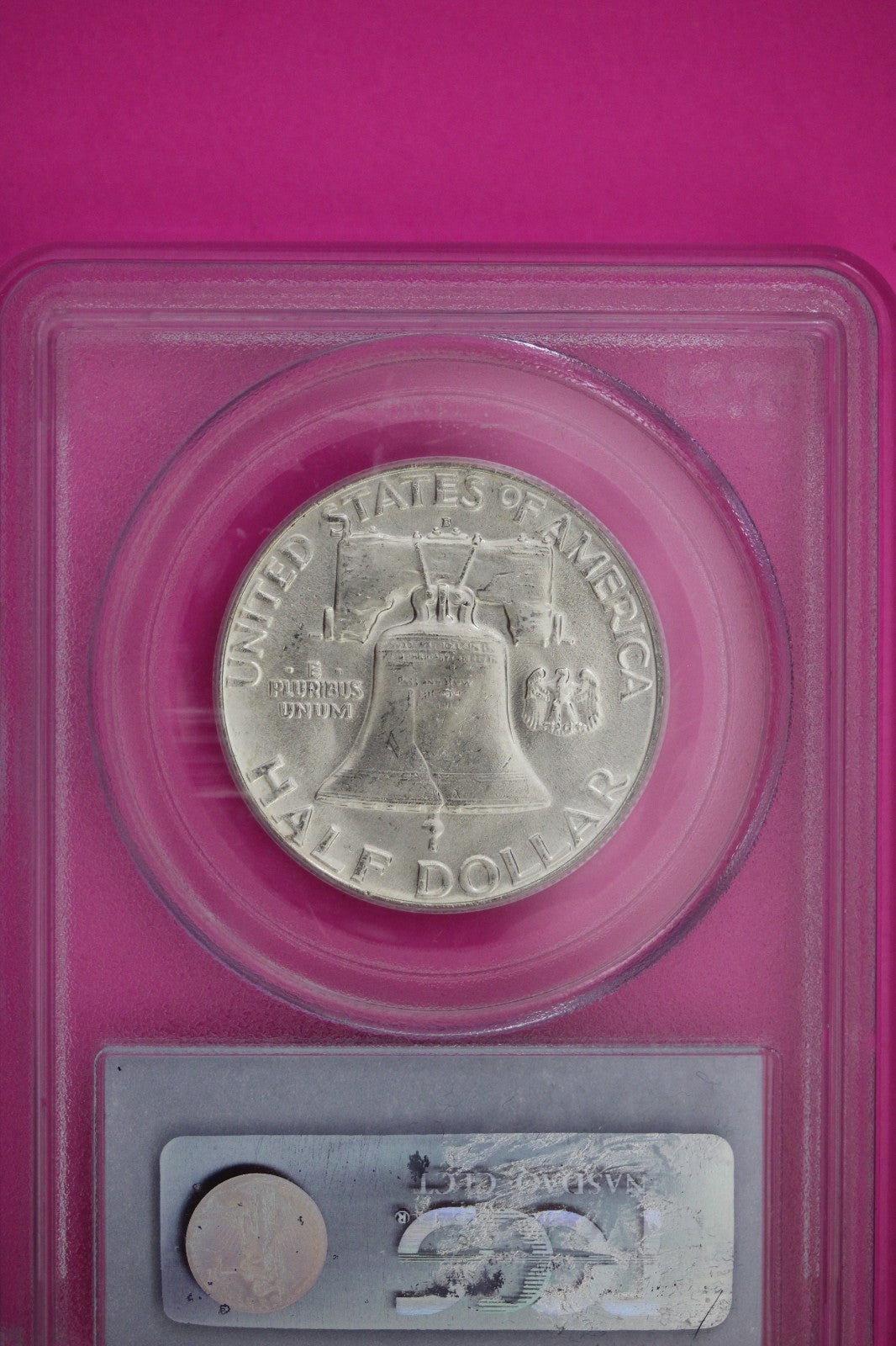 Full Bell Lines 1954 D MS 64 FBL Ben Franklin Half Dollar Silver Coin PCGS 347