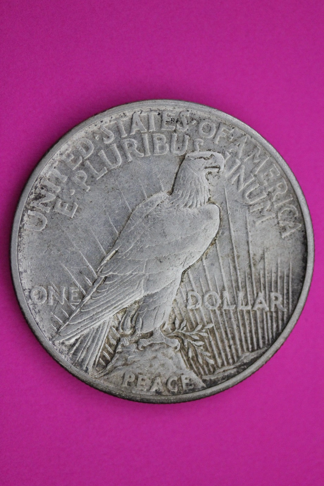 1921 P Peace Silver Dollar LIberty Coin Guaranteed Authentic U.S.A. Seller 1962