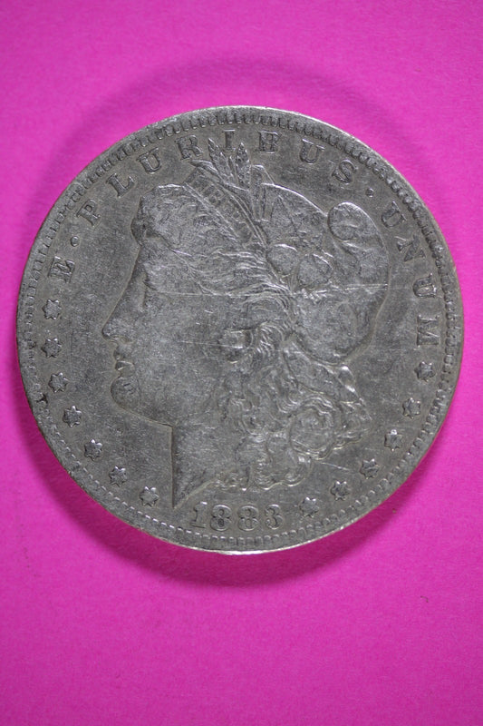 1883 CC Morgan Lady Liberty Silver Dollar Guaranteed Authentic & Genuine 2683