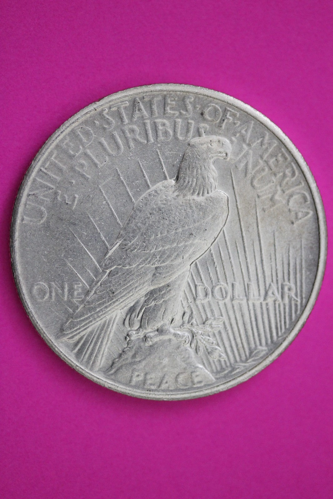 1926 P Peace Silver Dollar LIberty Coin Guaranteed Genuine American Seller 1985