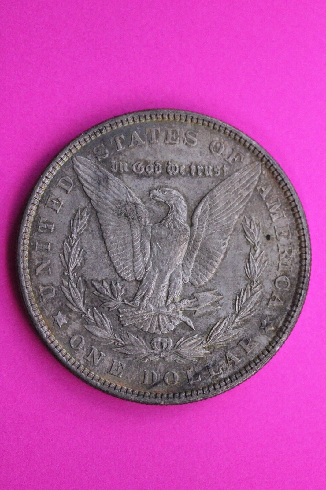 Toned High Grade 1902 P Morgan Liberty Silver Dollar Philadelphia Mint Coin 297