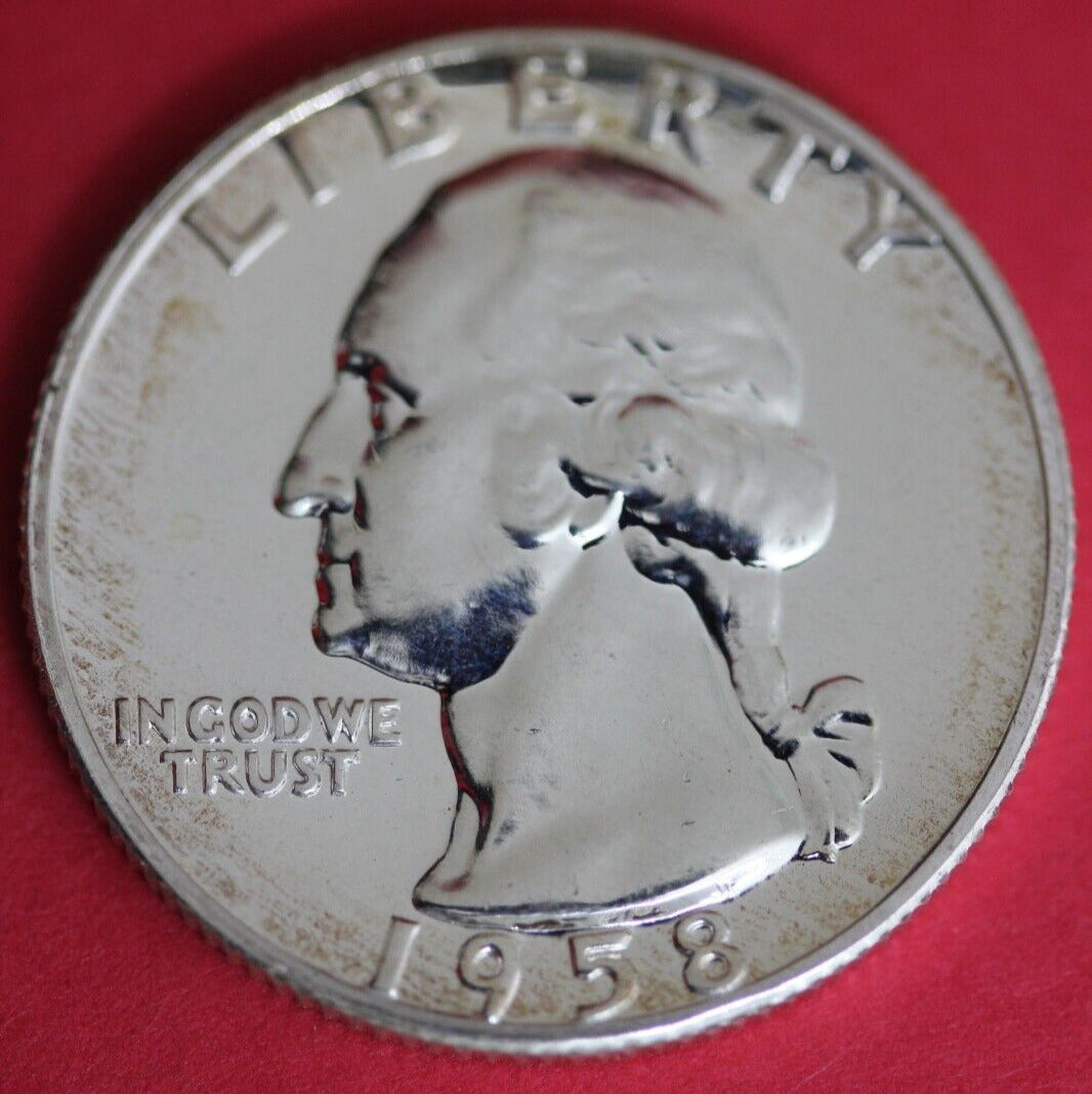 1958 Proof George Washington Quarter Exact Coin Shown  21