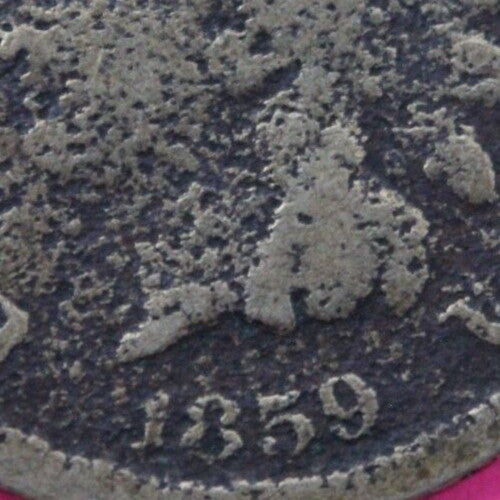 1859 Copper Nickel Indian Head Cent Penny Exact Early Type Coin Pictured 185