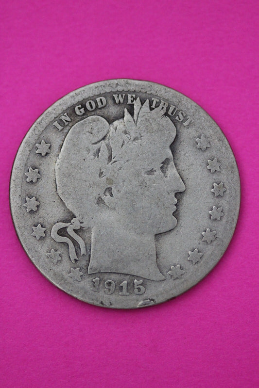1915 S Barber Liberty Silver Quarter Scarce Semi Key Date Exact Coin Shown 68