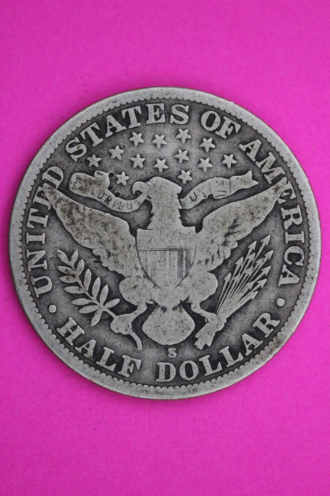 1903 S Barber Liberty Silver Half Dollar Guaranteed Authentic Genuine Coin 2335