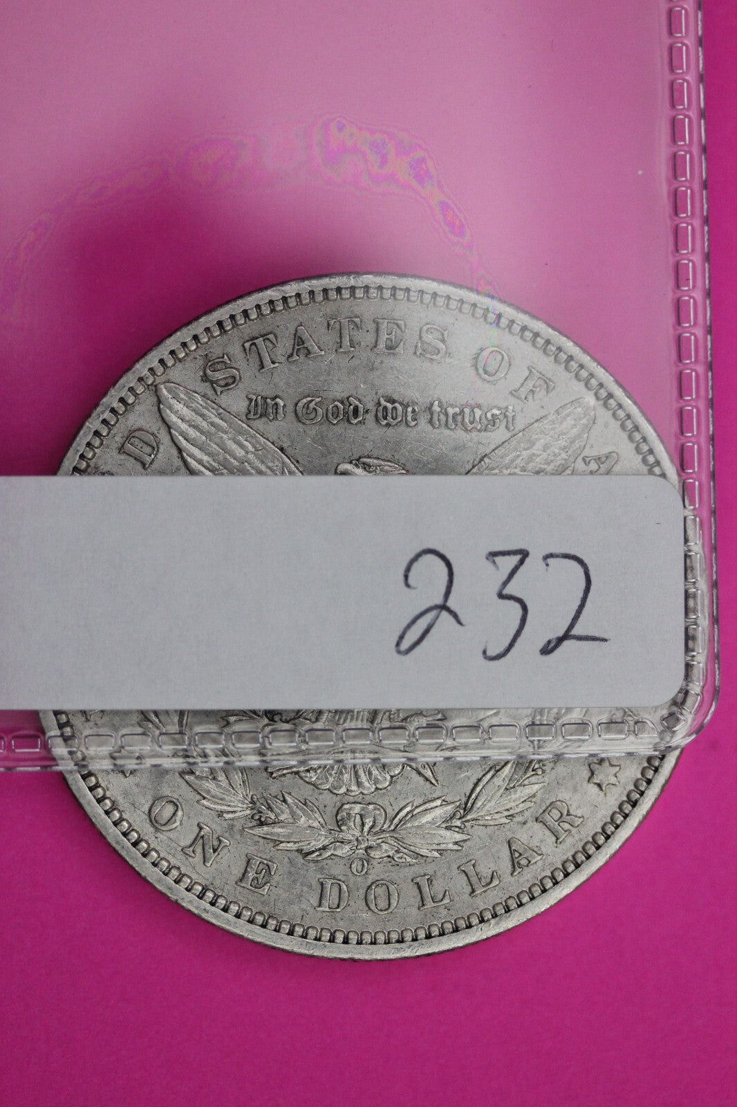 1896 O Morgan Lady Liberty Silver Dollar Higher Grade Semi Key Date Coin 232