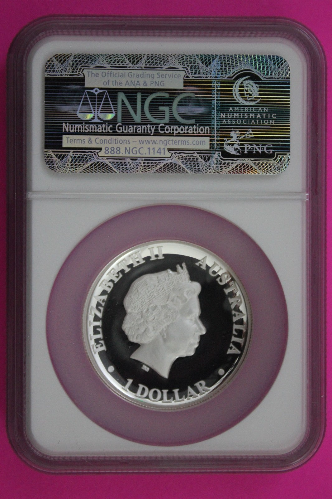 2015 PF 70 High Relief Australia Kangaroo $1 Dollar NGC Certified Graded 6088