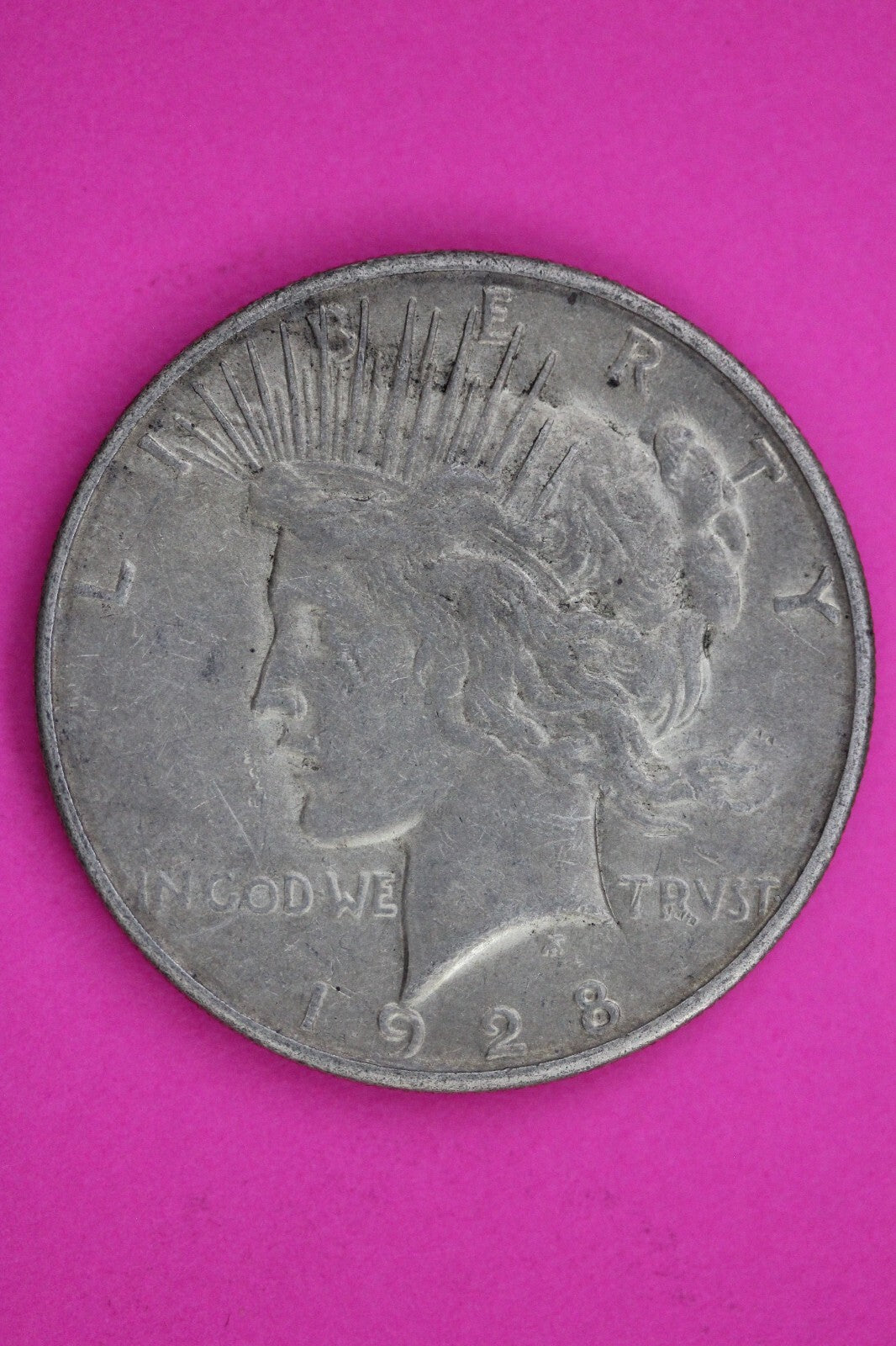 1928 S Peace Liberty Silver Dollar Guaranteed Authentic & Genuine Coin 1152