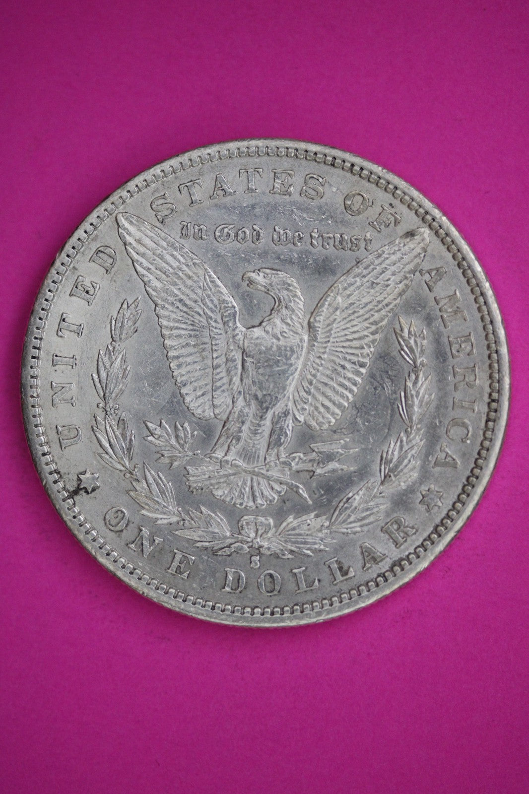 1887 S Morgan Lady Liberty Silver Dollar Guaranteed Authentic & Genuine 2698