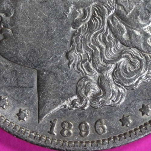 High Grade 1896 O Morgan Liberty Silver Dollar Key Date Coin New Orleans 30