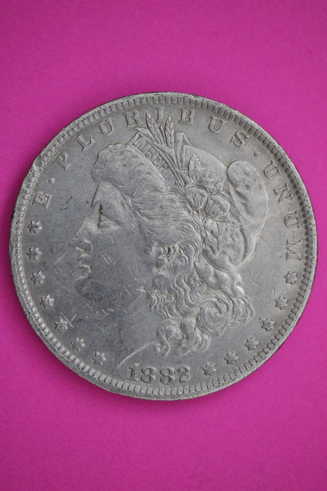 High Grade 1882 Strong O/S Morgan Silver Dollar Coin American Seller 2504