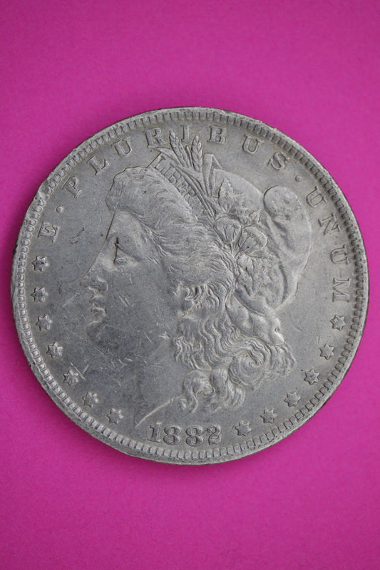 High Grade 1882 Strong O/S Morgan Silver Dollar Coin American Seller 2504