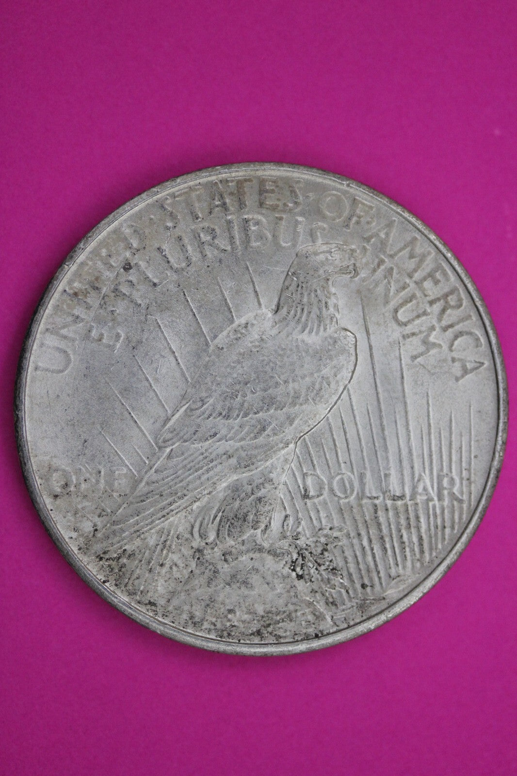 High Grade 1923 D Liberty Peace Silver Dollar Denver Mint Rare Semi Key Date 77