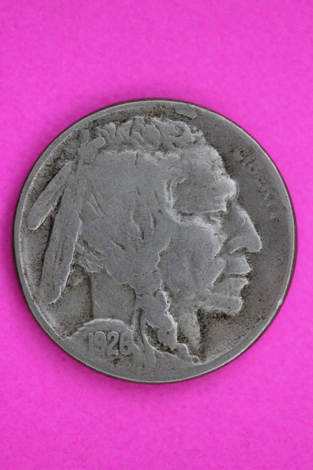 1926 S Buffalo Nickel Coin Guaranteed Authentic Genuine Coin Free Shipping 1325