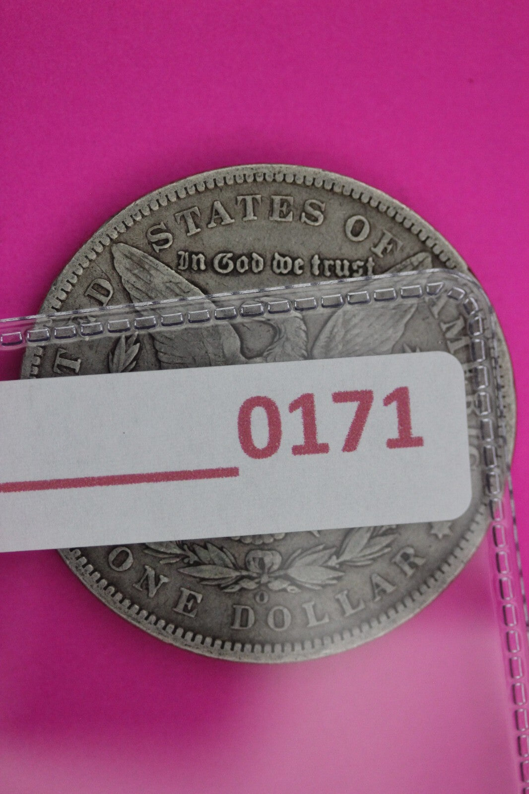 1891 O Morgan Lady Liberty Rare Date Silver Dollar Guaranteed Authentic 0171N