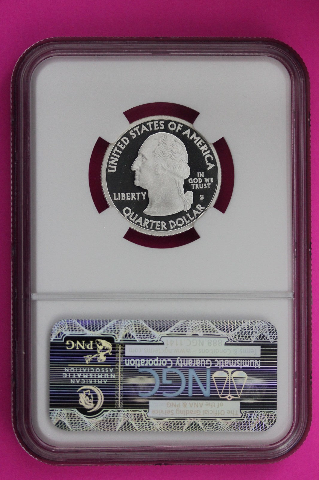 2009 S PF 70 American Samoa Silver State Quarter NGC Certified Graded Slab 471