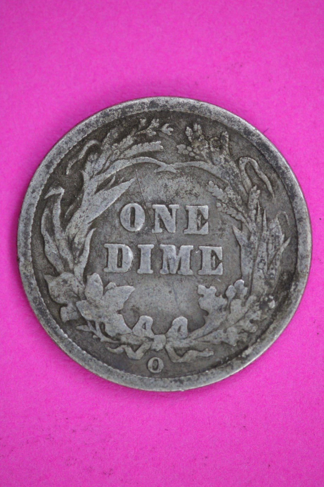 1898 O Barber Liberty Silver Dime Guaranteed Authentic & Genuine Coin 2887