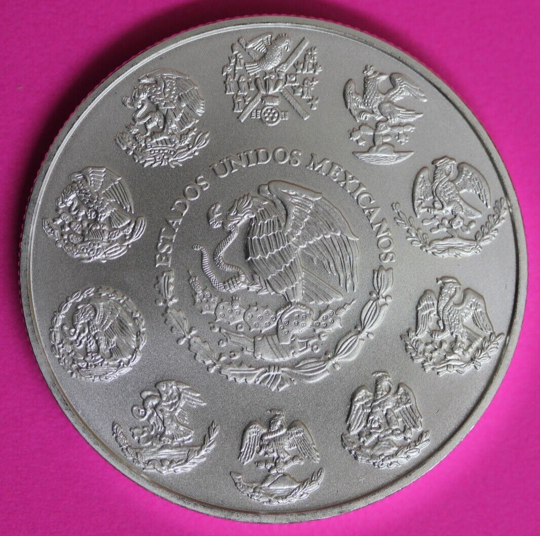Gem BU 2016 Mexico Libertad Same Coin In Pics 1 Onza 1 OZ .999 Silver Coin 134