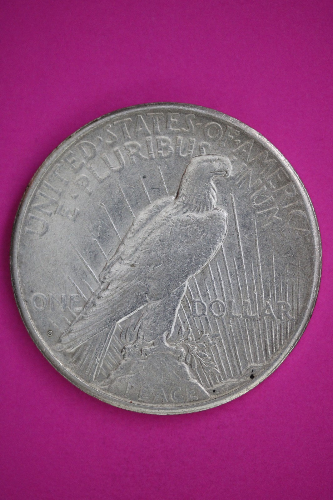 1925 S Peace Lady Liberty Semi Key Date Silver Dollar Guaranteed Authentic 2720