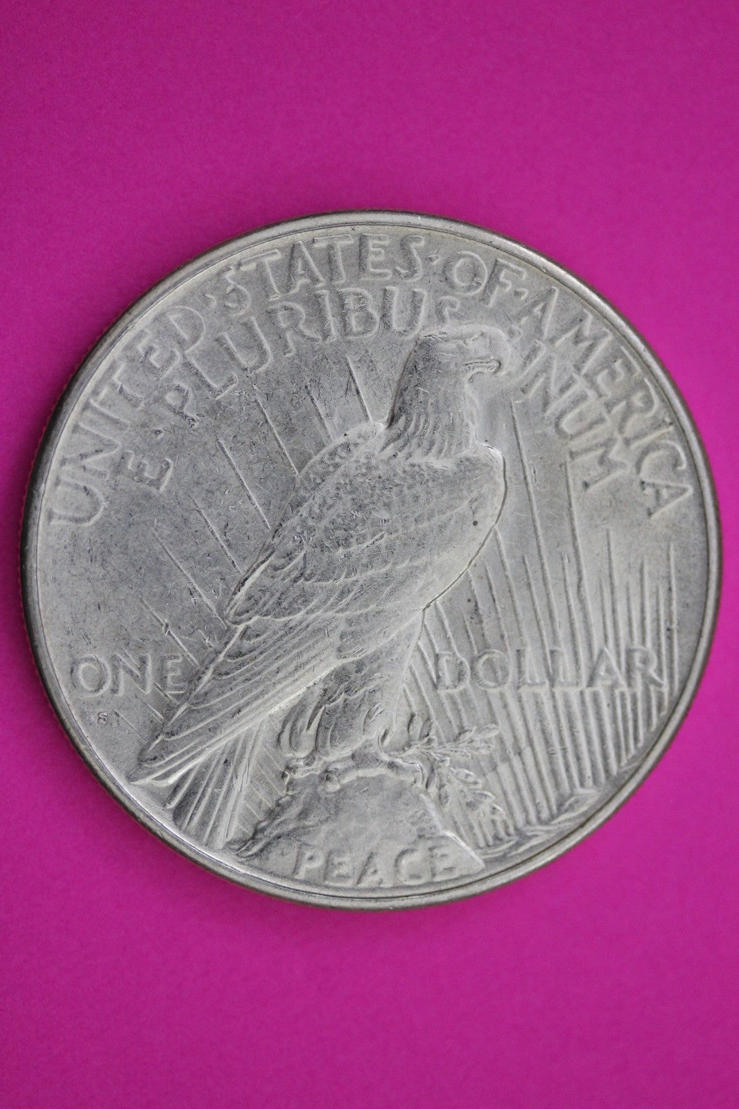 1926 S Peace Silver Dollar LIberty Coin Guaranteed Genuine American Seller 1988