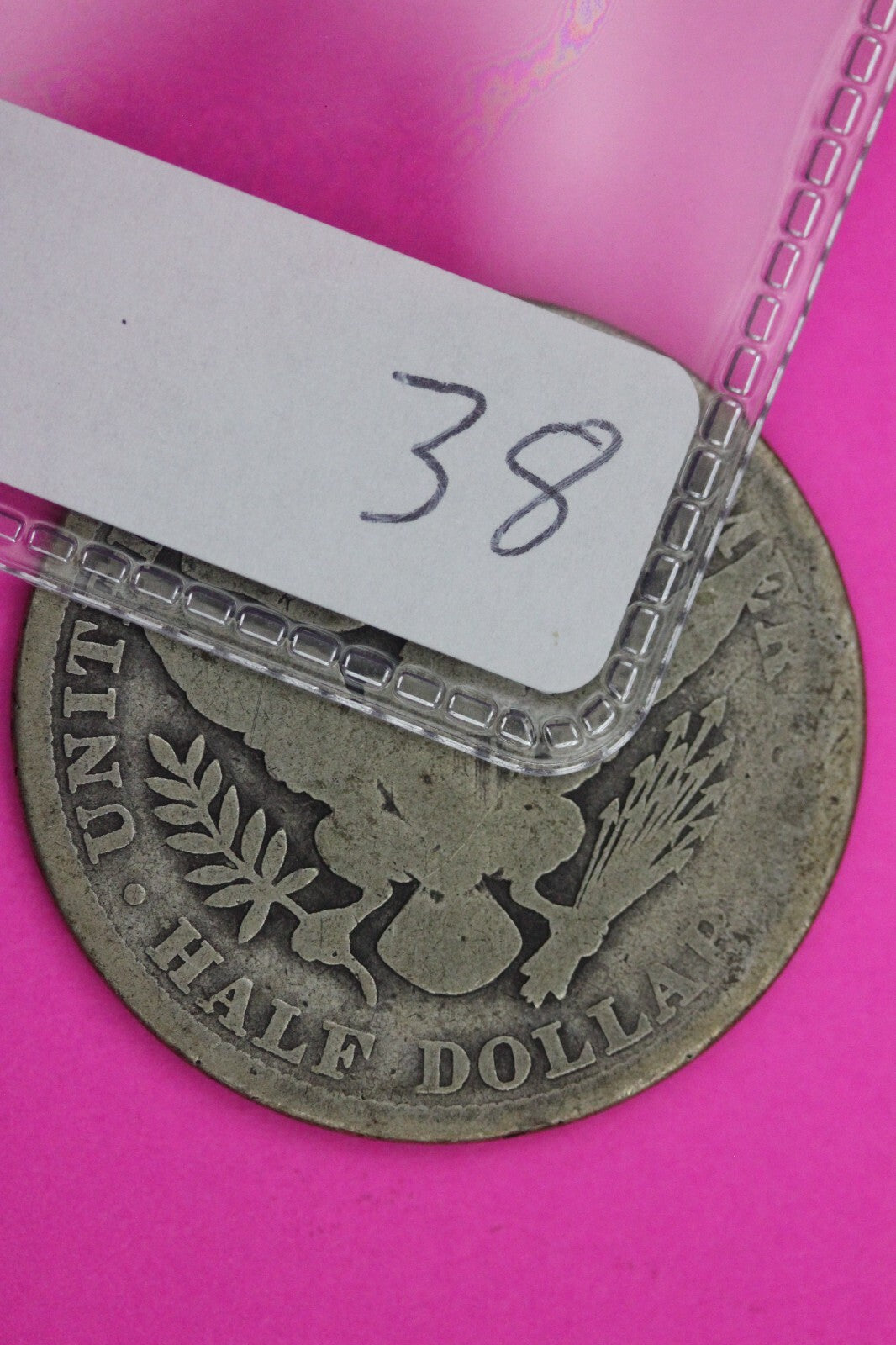 1907 P Barber Liberty Half Dollar Silver Coin You Get The Coin In Pics TOM38