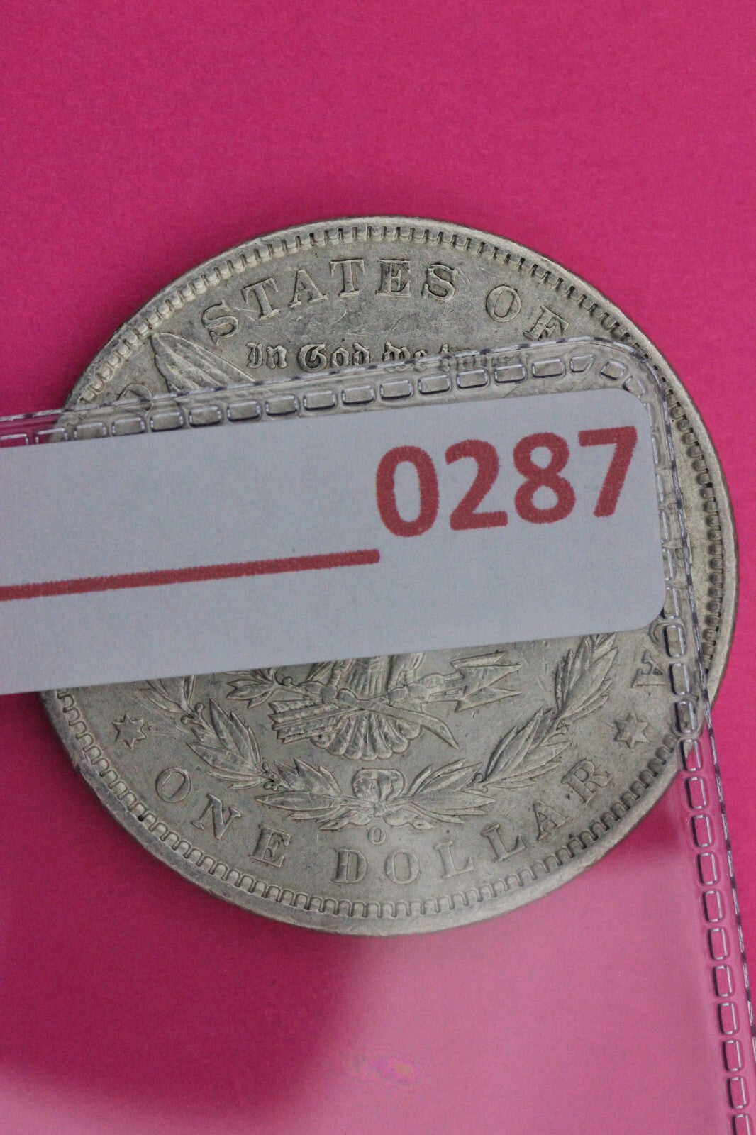 High Grade 1896 O Morgan Lady Liberty Rare Date Silver Dollar Authentic 0287N