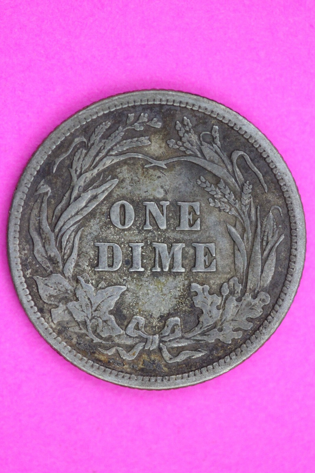 1916 P Barber Liberty Dime Scarce Semi Key Date Silver Coin Free Shipping 0076