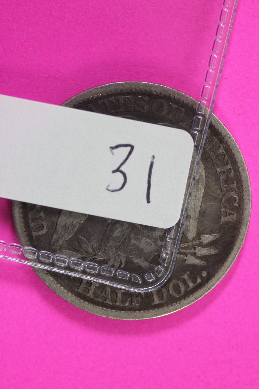 1878 P Seated Liberty Half Dollar Silver Semi Key Date Exact Coin In Pics 31