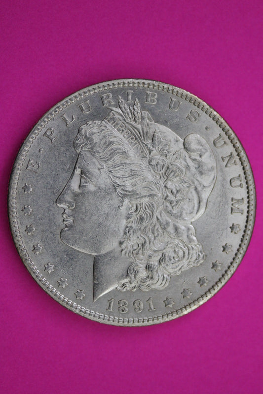 1891 S Morgan Silver Dollar Coin Guaranteed Authentic U.S.A American Seller 2013