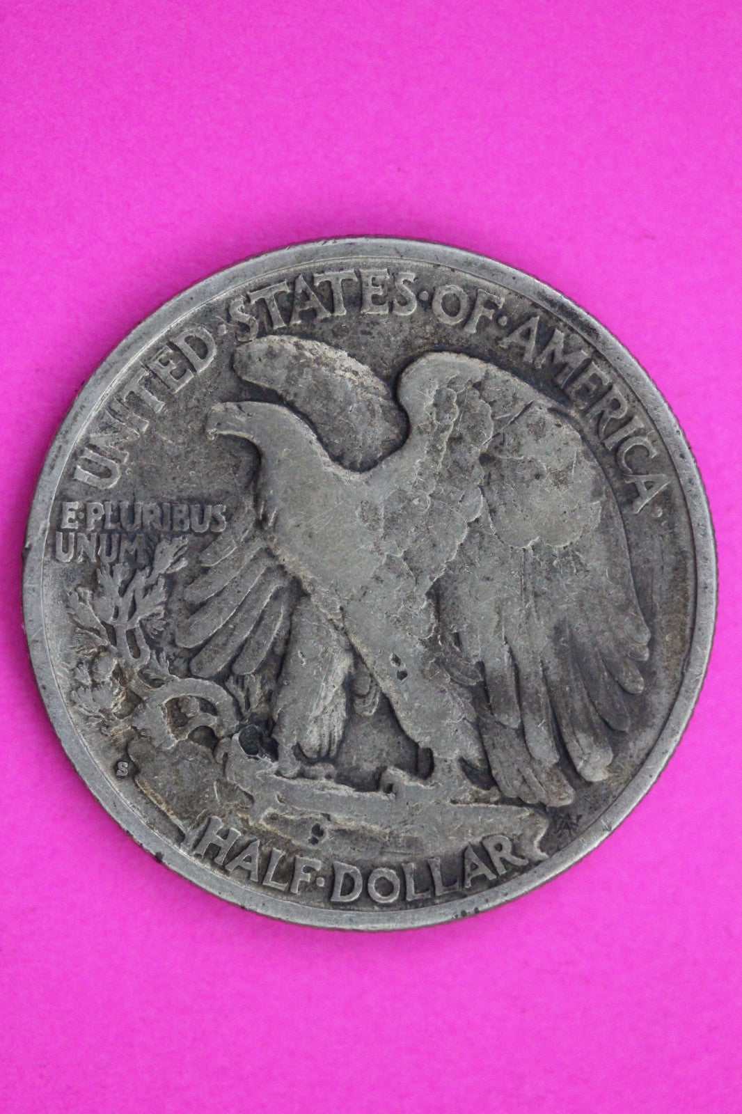 1928 S Walking Liberty Silver Half Dollar Guaranteed Authentic Genuine Coin 1620