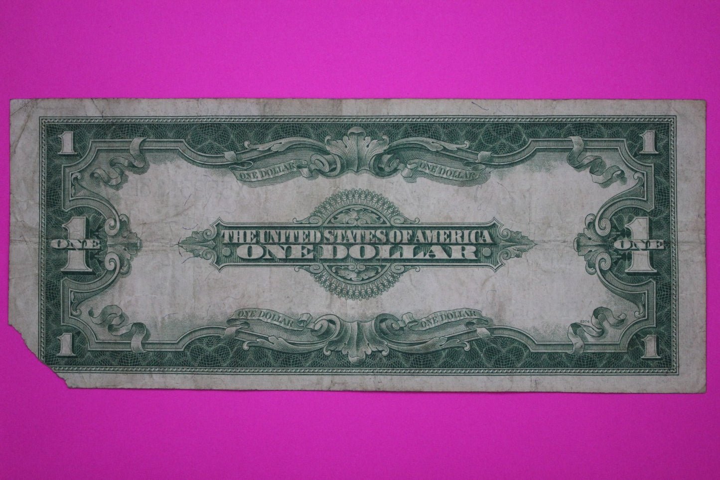 1923 $1 One Dollar Silver Certificate FR 237 Guaranteed Authentic & Genuine 32