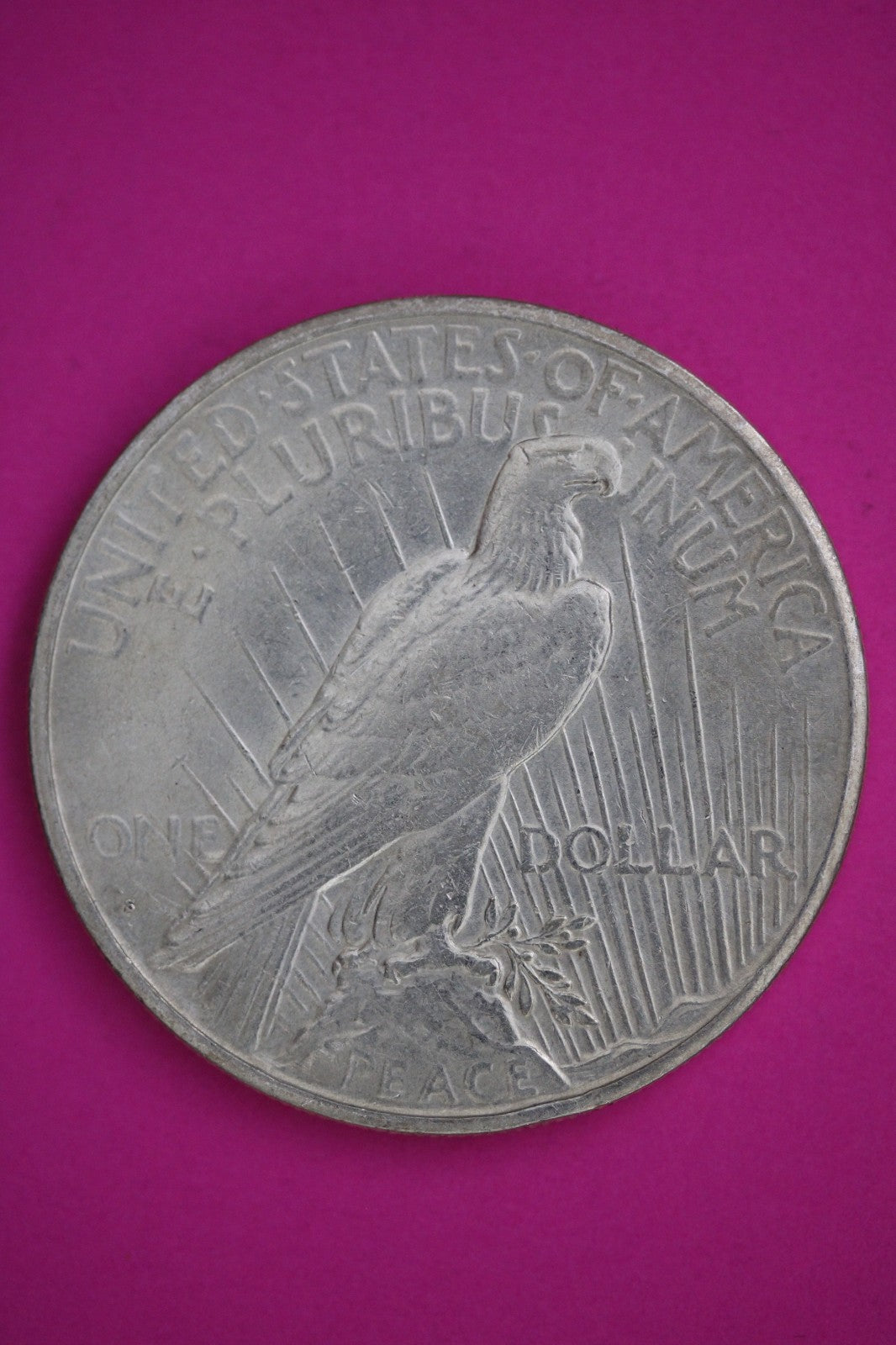 1925 S Peace Lady Liberty Semi Key Date Silver Dollar Guaranteed Authentic 2689