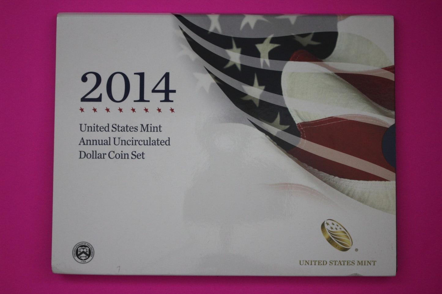 Gem 2014 Brilliant Uncirculated 6 Dollars U.S. Mint Set Silver Eagle COA 9066