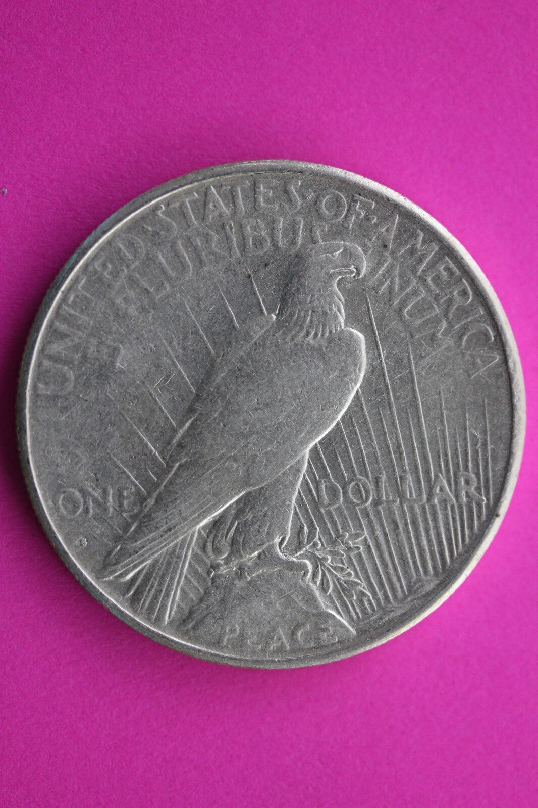 High Grade 1925 S Peace Silver Dollar LIberty Coin Guaranteed Authentic 0365N