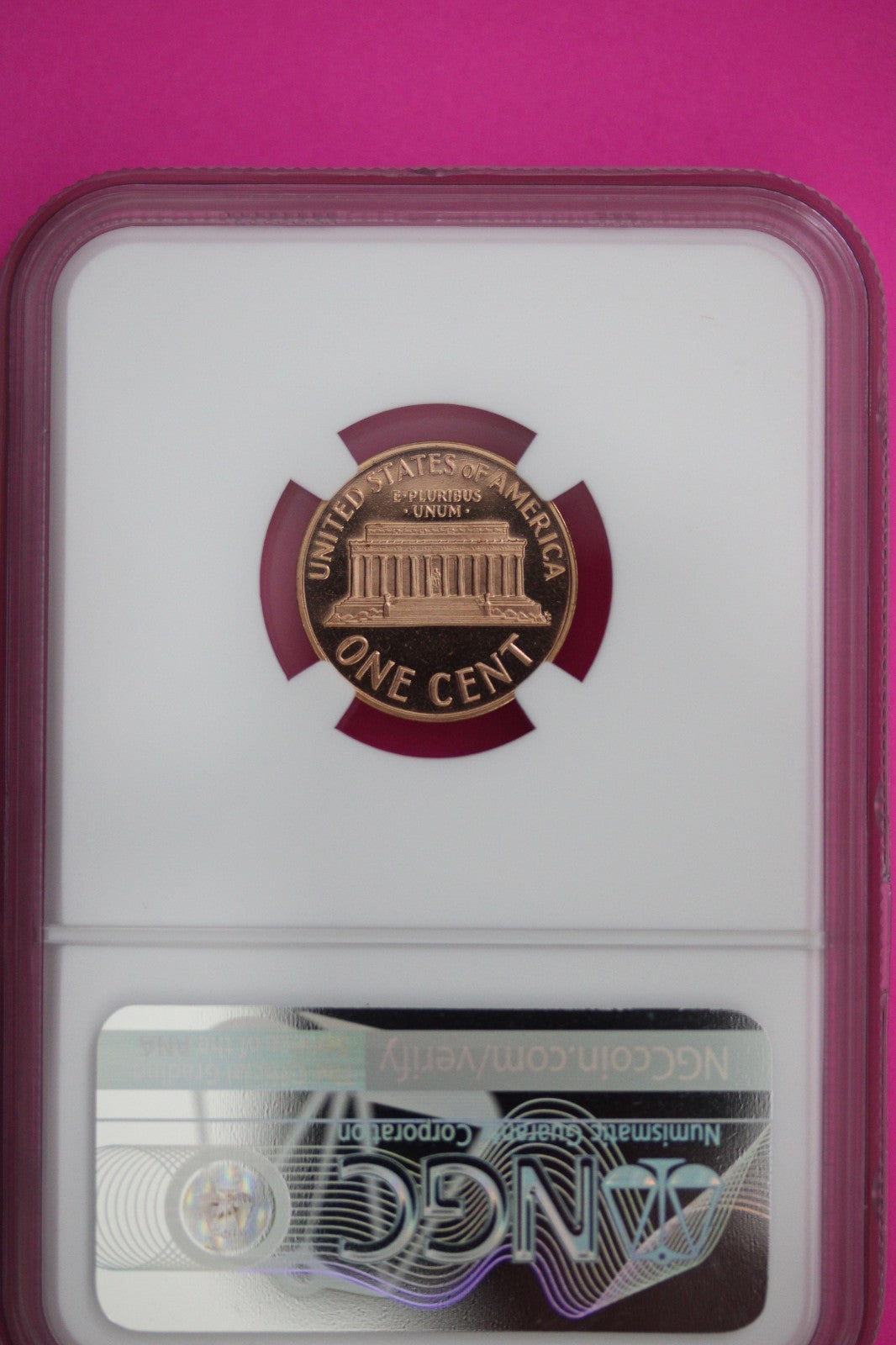 1963 PF 67 Red Lincoln Memorial Cent Proof Coin NGC certified Authentic Slab 306