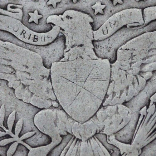 1909 D Barber Liberty Silver Quarter Scarce Semi Key Date Denver Mint 85