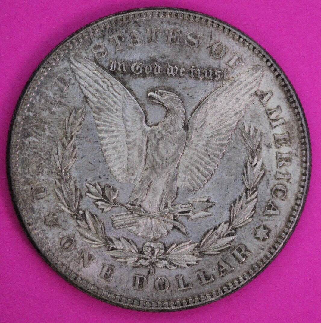 Cameo-ish 1878 S Morgan Lady Liberty Silver Dollar Key Coin San Francisco 380